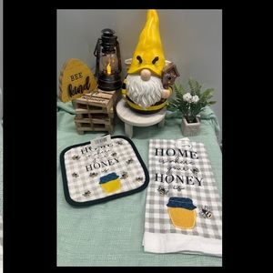 BEE 🐝 Kitchen Bumblebee Decor set 3-PCs